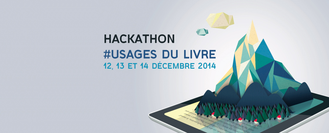 Hackathon Usages du livre du 12 au 14 décembre 2014 au labo de l’édition