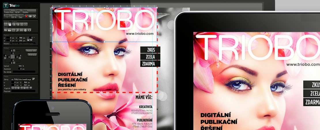 Des anglais en Tchéquie. Triobo, l’outil en ligne de Digital Publishing, domine le marché tchèque.