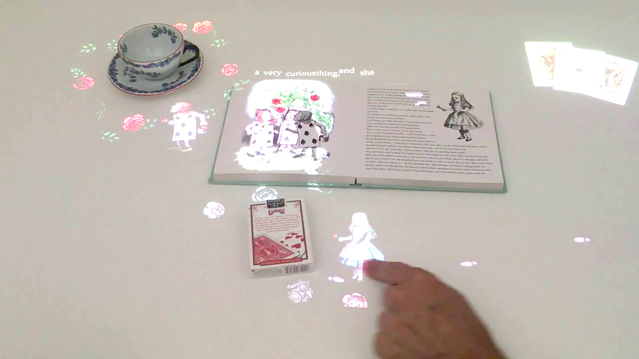 Sony transforme votre table en écran interactif augmenté
