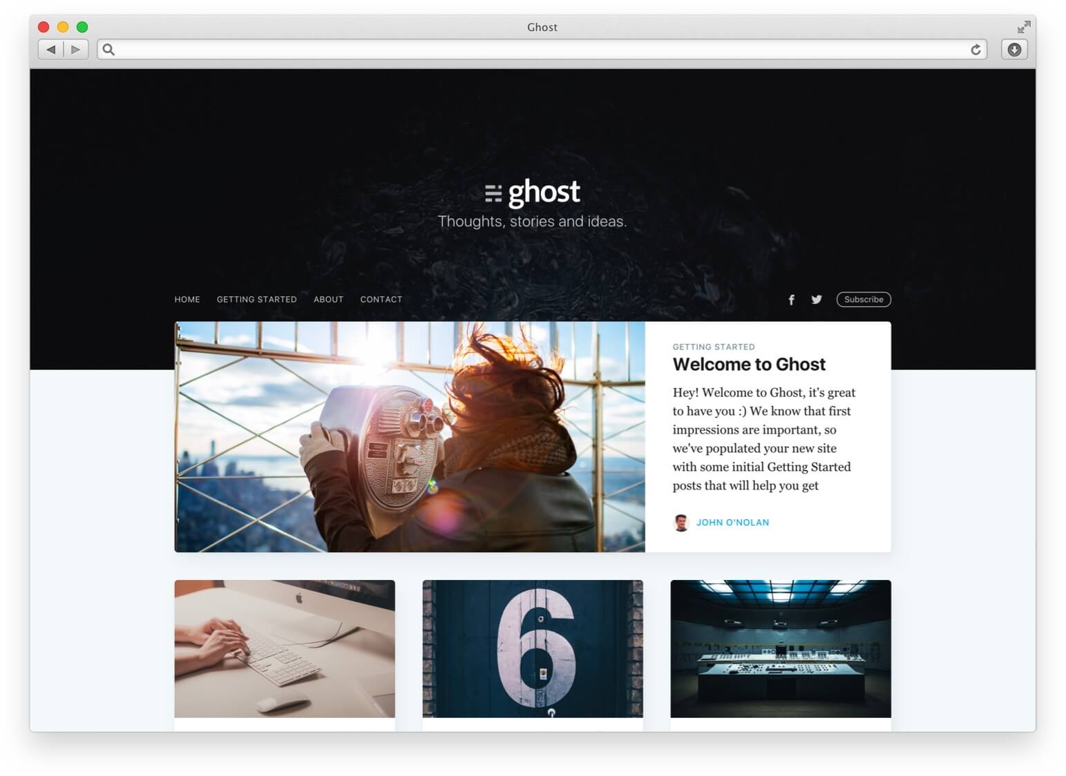 Announcing Ghost 1.0 !